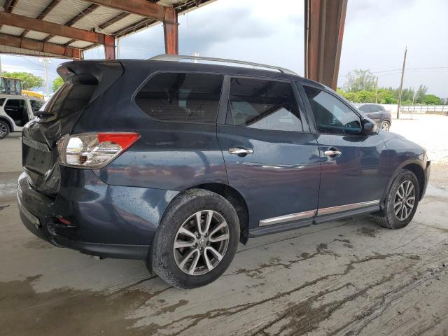 5N1AR2MN3EC622251 - 2014 NISSAN PATHFINDER S ლურჯი ფოტო 3