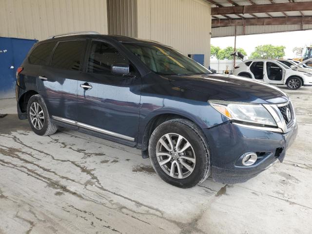 5N1AR2MN3EC622251 - 2014 NISSAN PATHFINDER S ლურჯი ფოტო 4