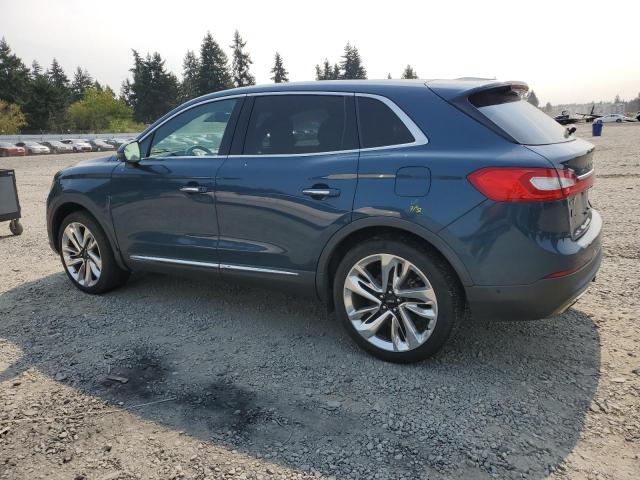 2LMTJ8LP4GBL53870 - 2016 LINCOLN MKX RESERVE BLUE photo 2