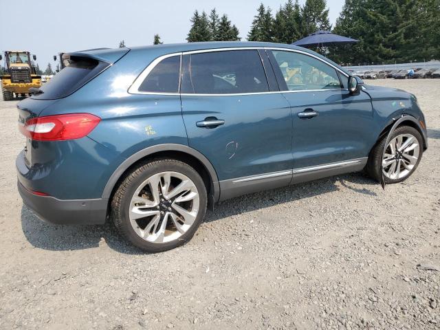 2LMTJ8LP4GBL53870 - 2016 LINCOLN MKX RESERVE BLUE photo 3
