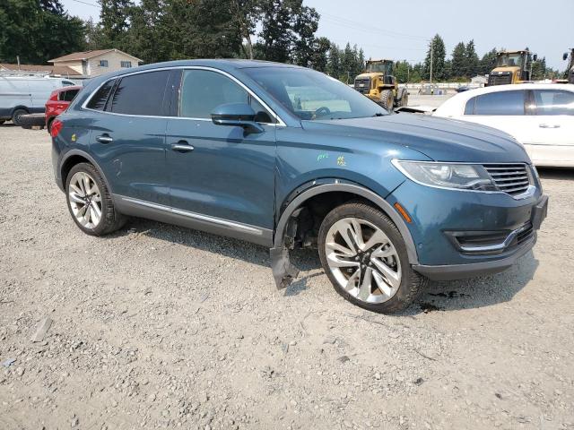 2LMTJ8LP4GBL53870 - 2016 LINCOLN MKX RESERVE BLUE photo 4