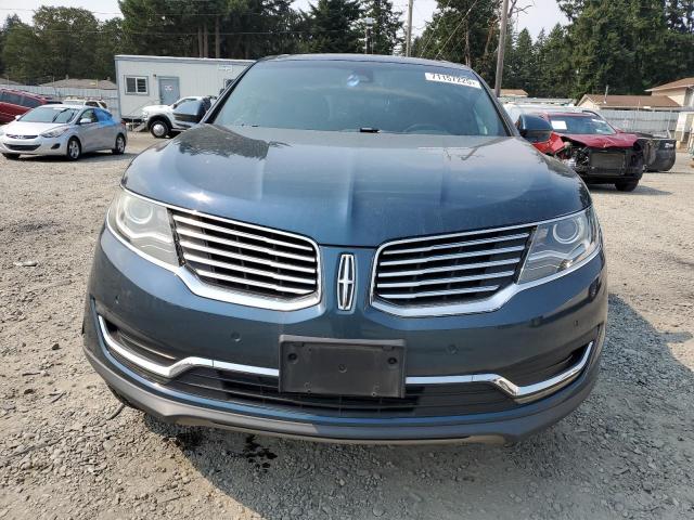 2LMTJ8LP4GBL53870 - 2016 LINCOLN MKX RESERVE BLUE photo 5