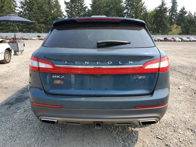 2LMTJ8LP4GBL53870 - 2016 LINCOLN MKX RESERVE BLUE photo 6