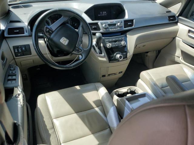 5FNRL5H69CB095913 - 2012 HONDA ODYSSEY EXL BURGUNDY photo 8