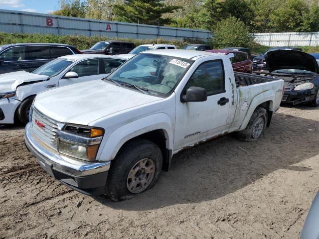 1GTDS146648219780 - 2004 GMC CANYON WHITE photo 1