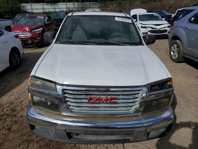 1GTDS146648219780 - 2004 GMC CANYON WHITE photo 5