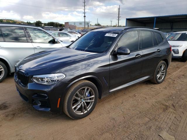 5UXTY9C02M9E65355 - 2021 BMW X3 XDRIVEM40I GRAY photo 1