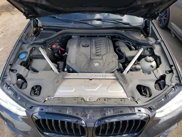 5UXTY9C02M9E65355 - 2021 BMW X3 XDRIVEM40I GRAY photo 11