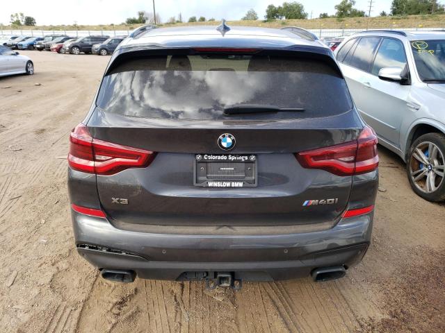 5UXTY9C02M9E65355 - 2021 BMW X3 XDRIVEM40I GRAY photo 6