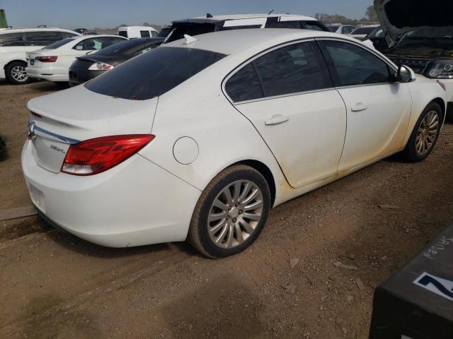 2G4GR5EK1C9149924 - 2012 BUICK REGAL WHITE photo 3