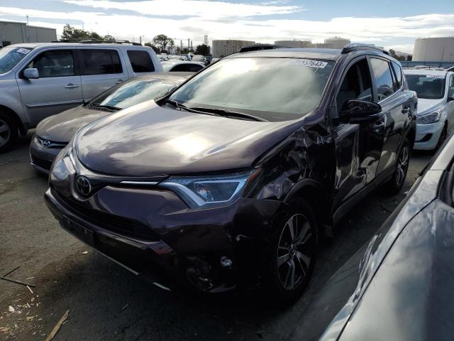 2T3WFREV6JW515096 - 2018 TOYOTA RAV4 ADVENTURE MAROON photo 1