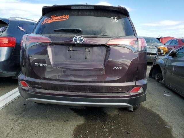 2T3WFREV6JW515096 - 2018 TOYOTA RAV4 ADVENTURE MAROON photo 6