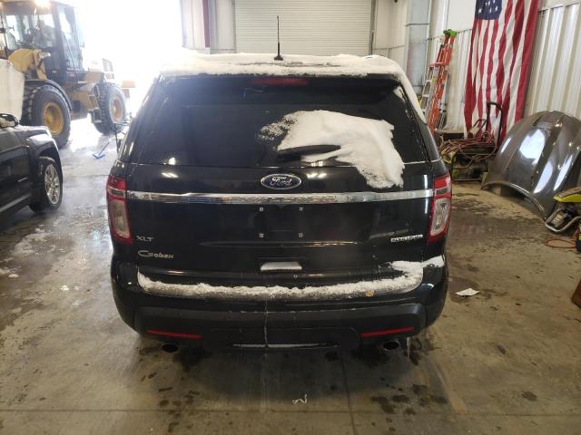 1FM5K7D83FGB68512 - 2015 FORD EXPLORER XLT BLACK photo 6