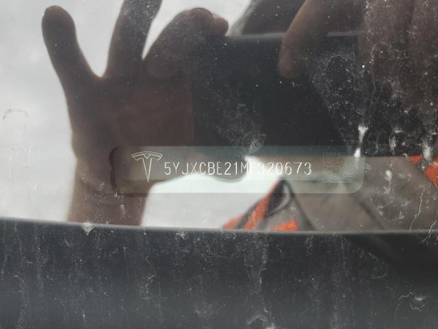 5YJXCBE21MF320673 - 2021 TESLA MODEL X 白色 照片 13