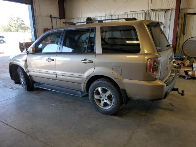 5FNYF18587B011783 - 2007 HONDA PILOT EXL TAN photo 2