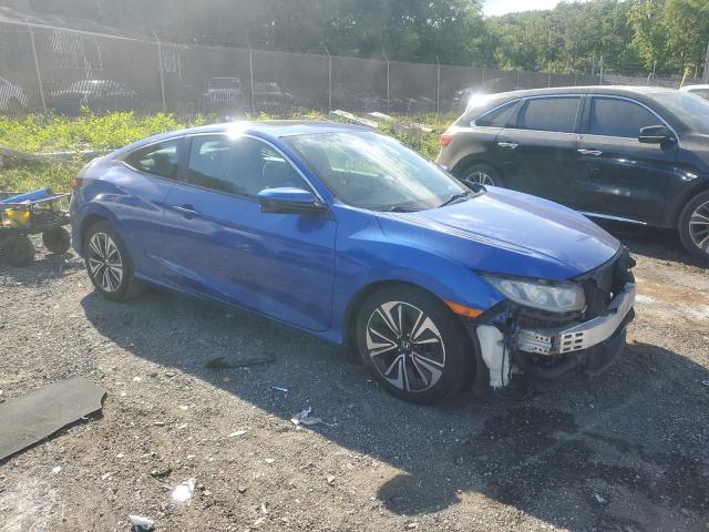 2HGFC3B38HH350091 - 2017 HONDA CIVIC EX BLUE photo 4