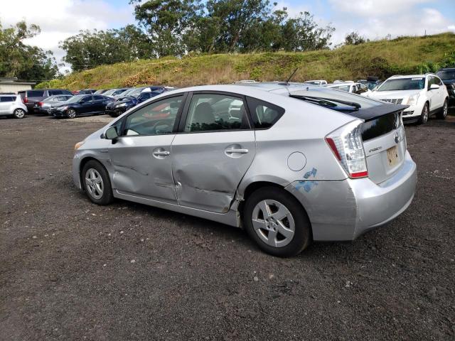 JTDKN3DU1A5161440 - 2010 TOYOTA PRIUS SILVER photo 2