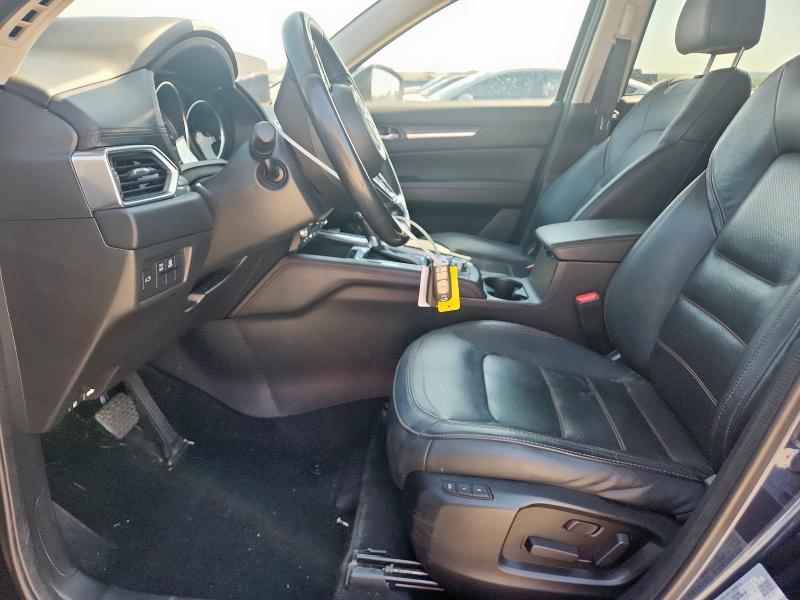 JM3KFADM7J1346768 - 2018 MAZDA CX-5 GRAND TOURING BLUE photo 7