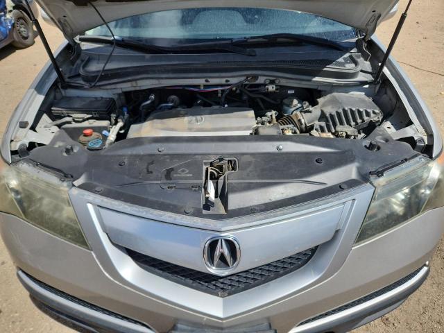 2HNYD2H42BH531574 - 2011 ACURA MDX TECHNOLOGY SILVER photo 12