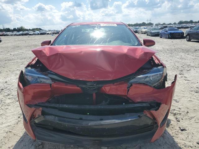 2T1BURHE5KC170655 - 2019 TOYOTA COROLLA L 红色 照片 5