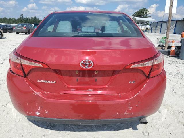 2T1BURHE5KC170655 - 2019 TOYOTA COROLLA L 红色 照片 6