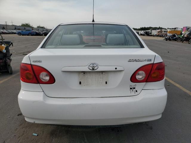 JTDBR32E230016665 - 2003 TOYOTA COROLLA CE WHITE photo 6