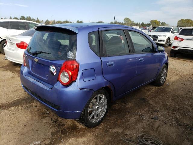 KL1TD66E39B628618 - 2009 CHEVROLET AVEO LS Mavi foto 3