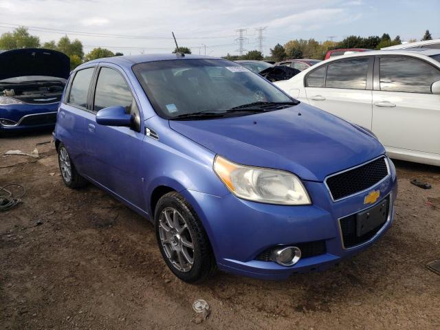 KL1TD66E39B628618 - 2009 CHEVROLET AVEO LS Mavi foto 4