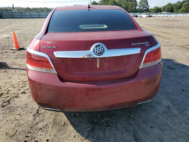 1G4GE5GV5AF143096 - 2010 BUICK LACROSSE CXS Темно-червоний фото 6