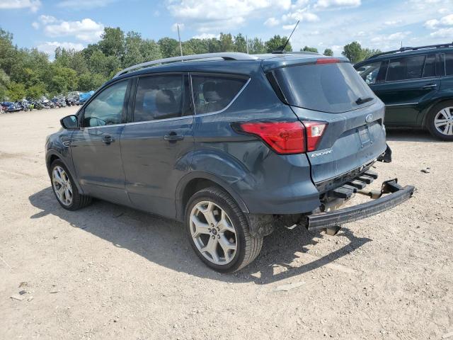 1FMCU9J98KUA81260 - 2019 FORD ESCAPE TITANIUM Turkuaz fotoğraf 2