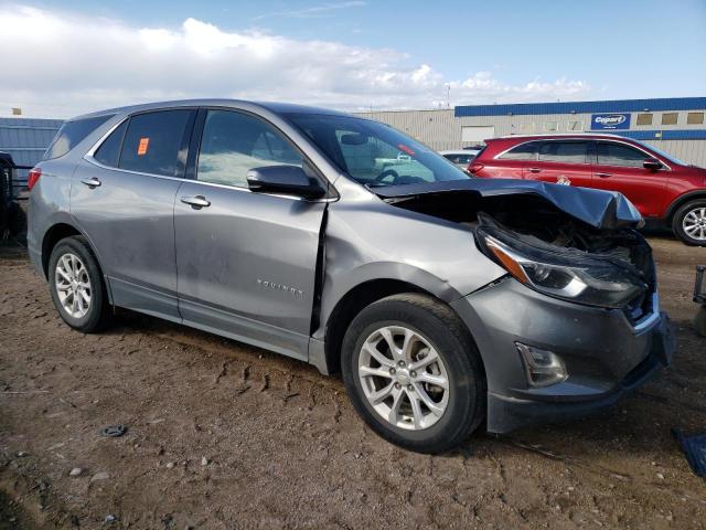 3GNAXJEVXJL115727 - 2018 CHEVROLET EQUINOX LT GRAY photo 4