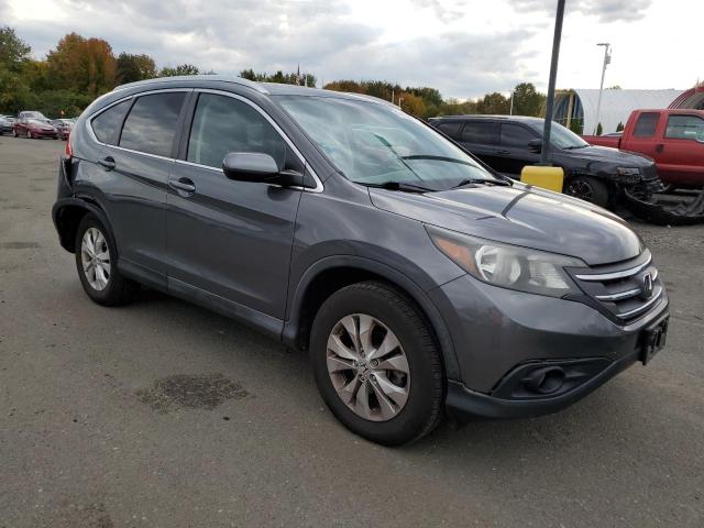 2HKRM4H77DH640770 - 2013 HONDA CR-V EXL GRAY photo 4