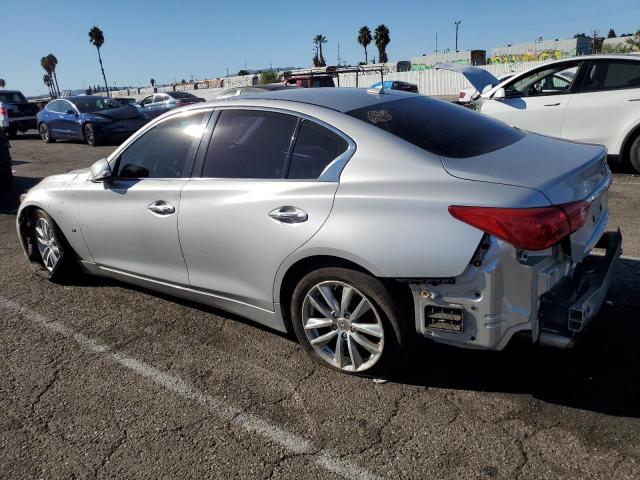 JN1BV7AP2EM684082 - 2014 INFINITI Q50 BASE SILVER photo 2