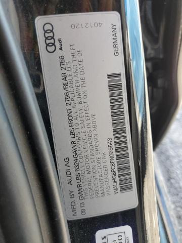 WAUHGBFC8EN059543 - 2014 AUDI A6 PRESTIGE 黑色 照片 12