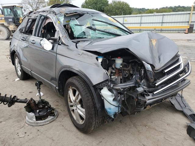 5J6RE4H7XBL035139 - 2011 HONDA CR-V EXL GRAY photo 4