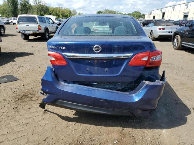 3N1AB7AP7KY433488 - 2019 NISSAN SENTRA S BLUE photo 6