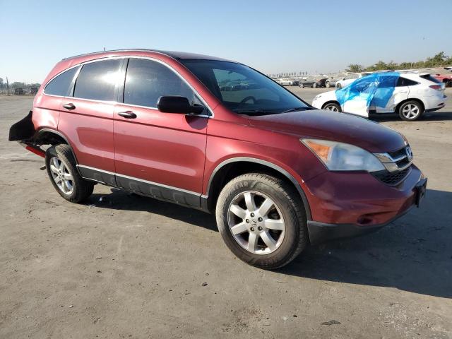 JHLRE4H41BC011035 - 2011 HONDA CR-V SE BURGUNDY photo 4