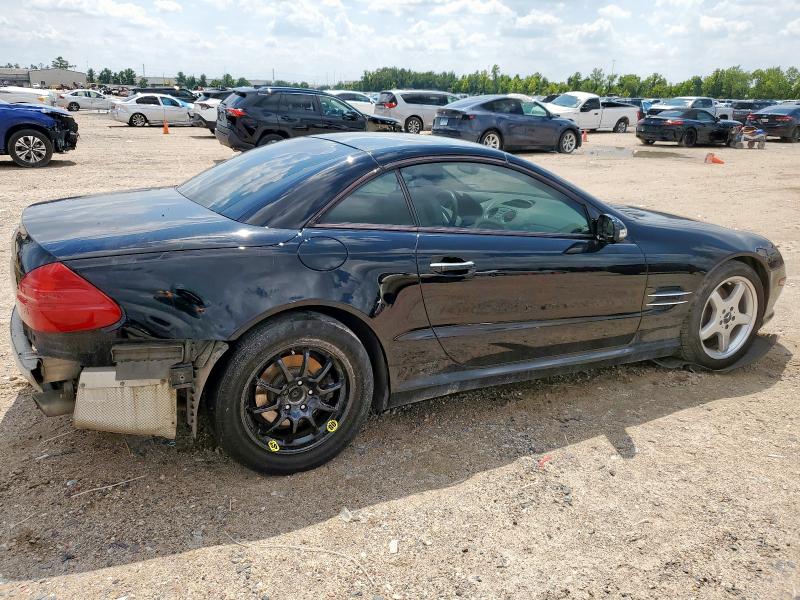 WDBSK75F73F033571 - 2003 MERCEDES-BENZ SL 500R BLACK photo 3