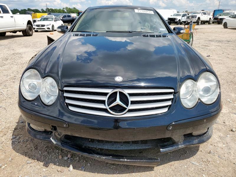 WDBSK75F73F033571 - 2003 MERCEDES-BENZ SL 500R BLACK photo 5