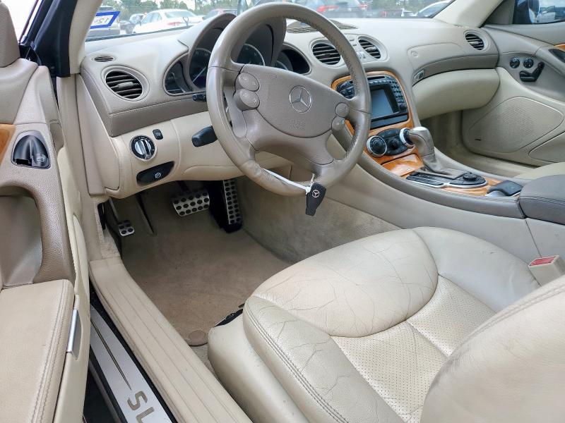 WDBSK75F73F033571 - 2003 MERCEDES-BENZ SL 500R BLACK photo 8