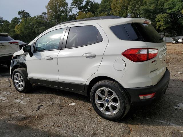 MAJ3P1TE2JC172672 - 2018 FORD ECOSPORT SE WHITE photo 2