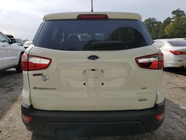 MAJ3P1TE2JC172672 - 2018 FORD ECOSPORT SE WHITE photo 6