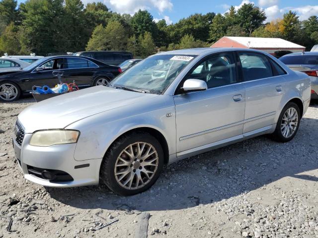 WAUDF78E98A150023 - 2008 AUDI A4 2.0T QUATTRO SILVER photo 1