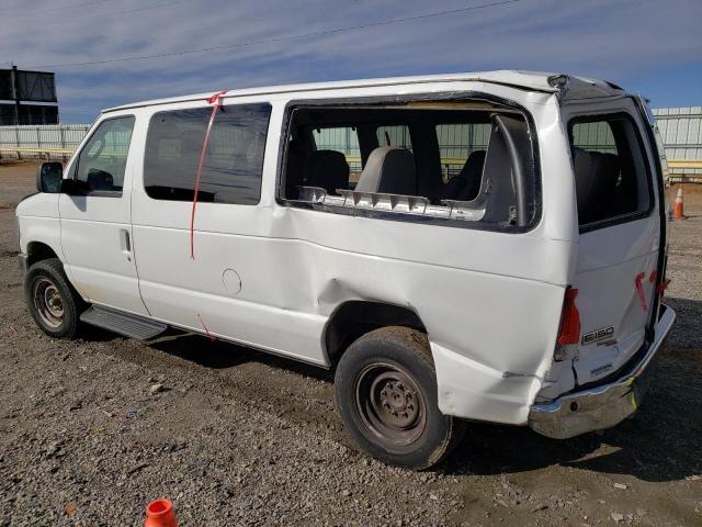 1FDNE1BW8DDA85789 - 2013 FORD ECONOLINE E150 WAGON WHITE photo 2