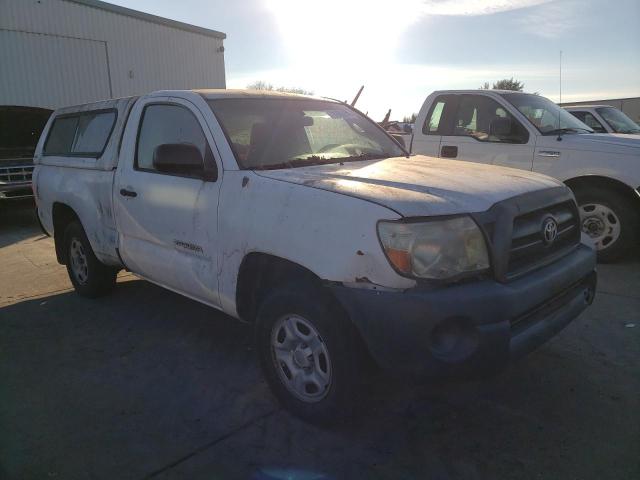 5TENX22N08Z535637 - 2008 TOYOTA TACOMA WHITE photo 1