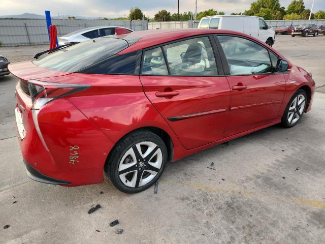 JTDKARFU2G3526871 - 2016 TOYOTA PRIUS 栗色 照片 3