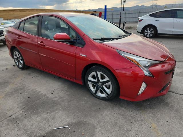 JTDKARFU2G3526871 - 2016 TOYOTA PRIUS 栗色 照片 4