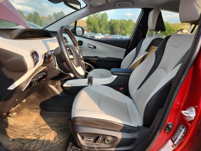 JTDKARFU2G3526871 - 2016 TOYOTA PRIUS 栗色 照片 7