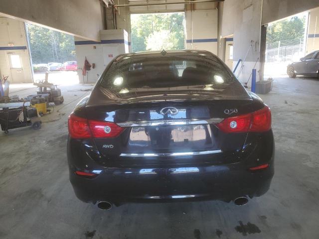 JN1BV7AR8FM390236 - 2015 INFINITI Q50 BASE BLACK photo 6