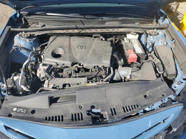 4T1T11BK9PU077933 - 2023 TOYOTA CAMRY SE NIGHT SHADE BLUE photo 11